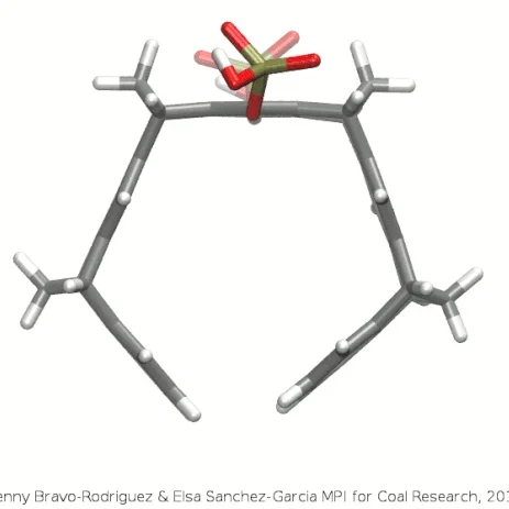 "Molecular tweezer" are a chemical compound in a shape resembling a horseshoe.